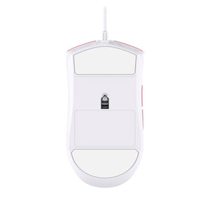 HyperX Pulsefire Core Pink Gaming Mouse bottom View