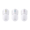 HyperX Pulsefire Haste 2 Wireless White Gaming Mouse showing RGB functions
